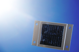 ソーラーパネルによる充電